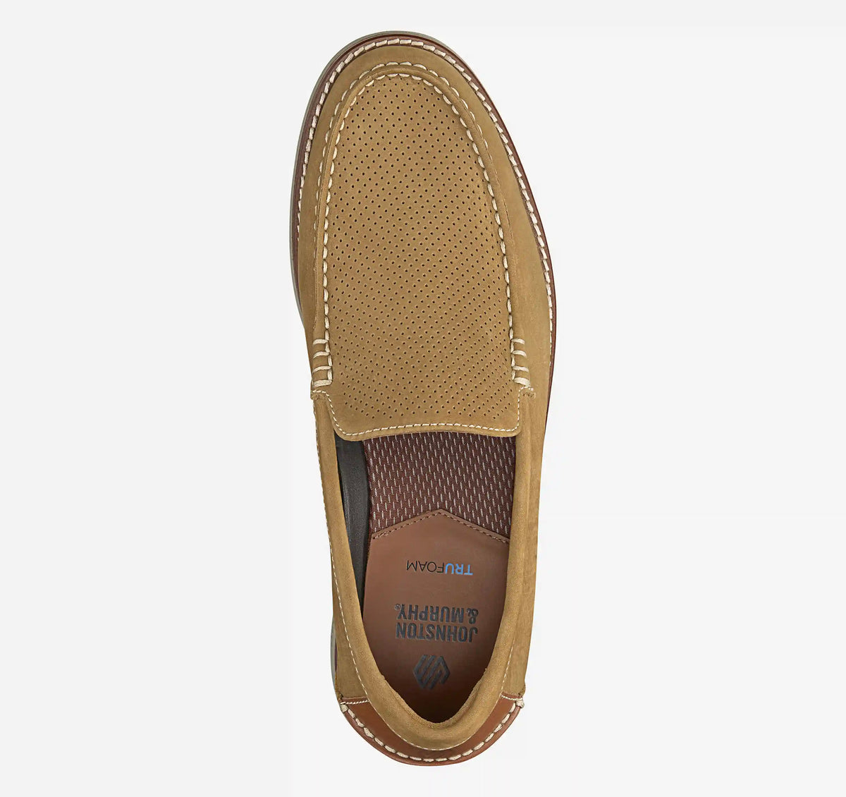 Upton Perfed Venetian Loafer - Snuff Nubuck