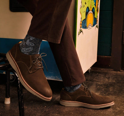 Upton Plain Toe - Dark Brown Nubuck