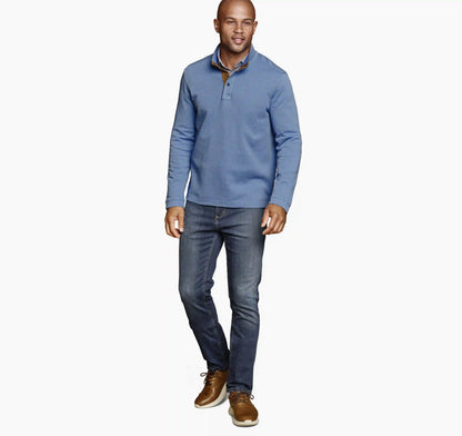Westcott Quarter-Snap Pullover - Blue