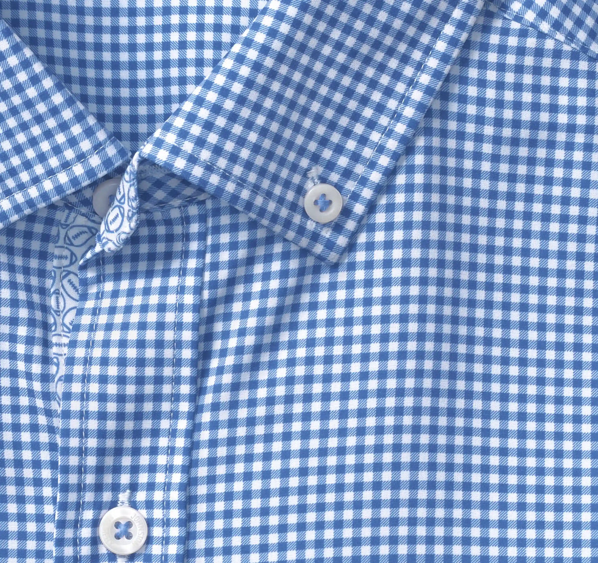 Game Day XC+™ Long-Sleeve Gingham Shirt - Royal