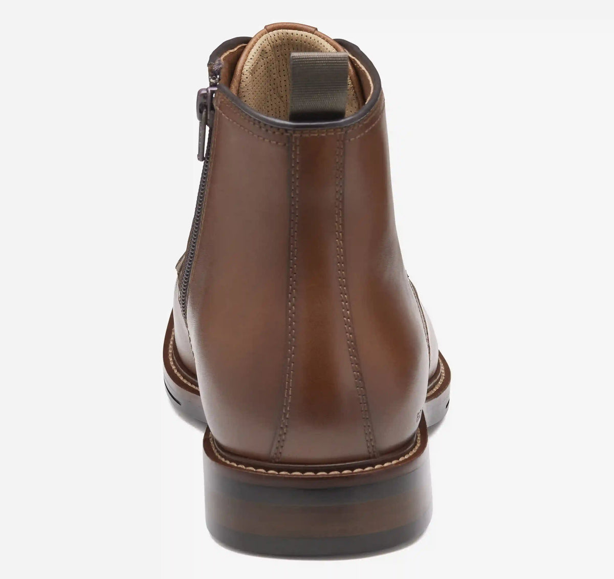 XC+™ Durham Cap Toe Boot - Cognac Waterproof Full Grain Leather