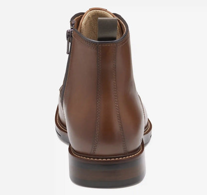 XC+™ Durham Cap Toe Boot - Cognac Waterproof Full Grain Leather