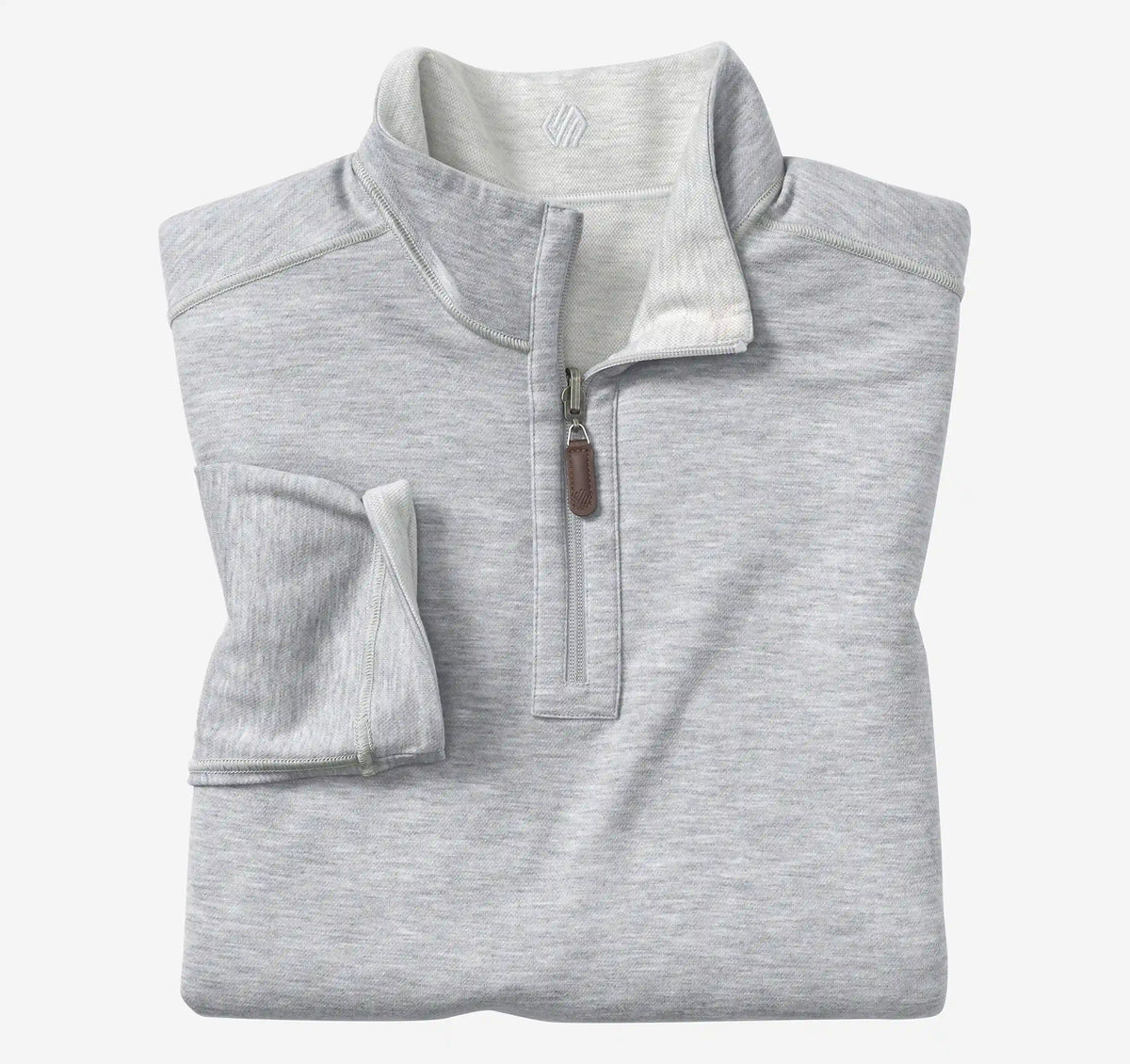 Icon Reversible Quarter-Zip - White/Storm