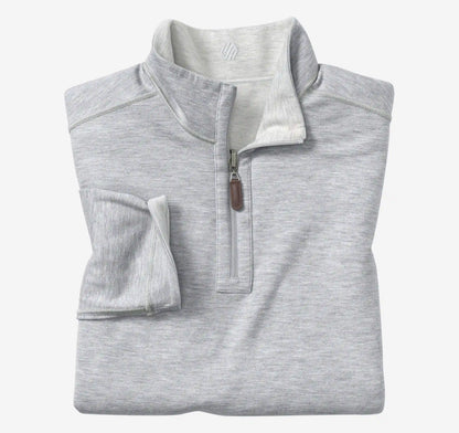 Icon Reversible Quarter-Zip - White/Storm