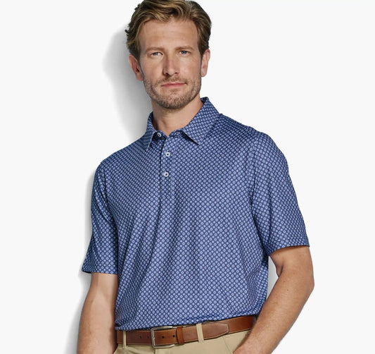 XC+™ Ace Performance Polo - Navy Medallion