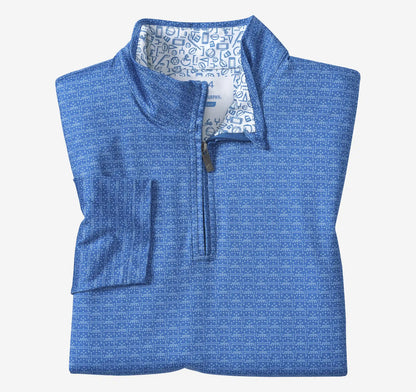 Game Day XC4® Plays Print Quarter-Zip - Royal