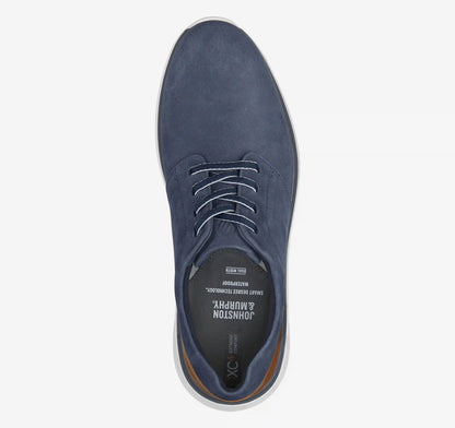 XC4® Prentiss 2 Plain Toe - Navy Waterproof Tumbled Nubuck