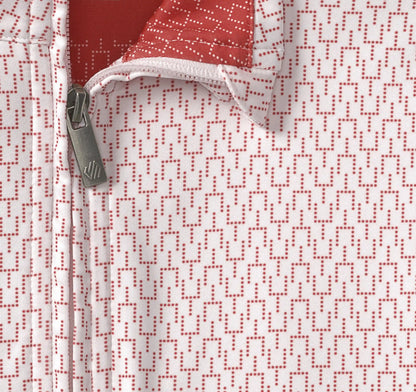 Game Day XC+™ Goal Post Print Quarter-Zip - Red