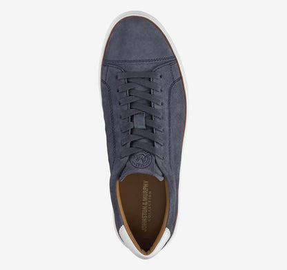 Luther Perfed Lace-to-Toe - Denim Italian Suede