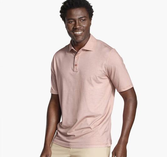 XC+™ Ace Performance Polo - Orange/White Gingham