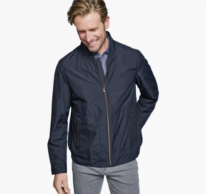 XC4® Knit-Collar Jacket - Navy