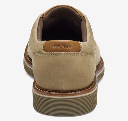 Tyson Perfed Plain Toe - Taupe Nubuck