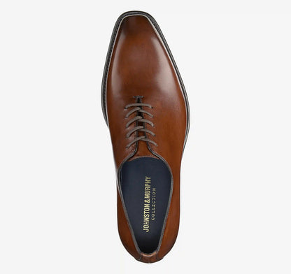 Larson Plain Toe - Mahogany Italian Calfskin