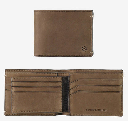 Jackson 2-in-1 Billfold Wallet - Tan Oiled