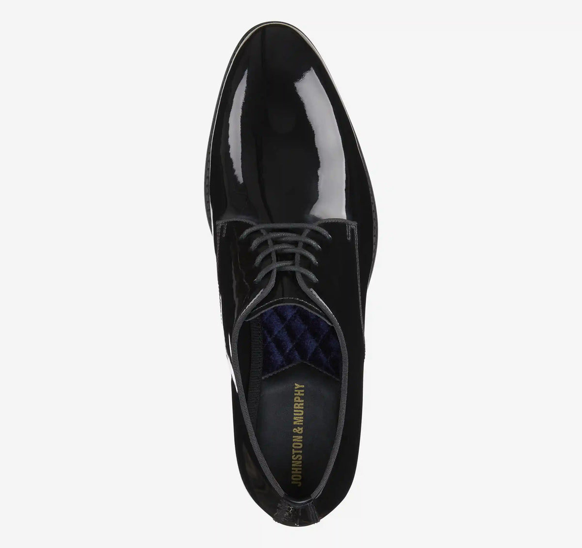 Gavney Plain Toe - Black Patent