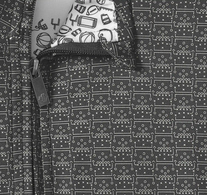 Game Day XC4® Plays Print Quarter-Zip - Black
