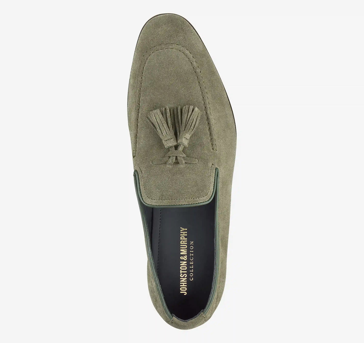 Taylor Tassel Loafer - Sage Italian Suede