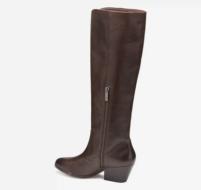 Tristen Tall Boot - Dark Brown Full Grain