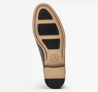 Baldwin Bit Loafer - Black Sheepskin