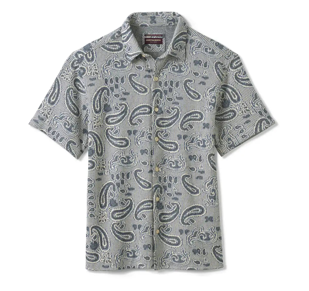 Linden Textured Short-Sleeve Shirt