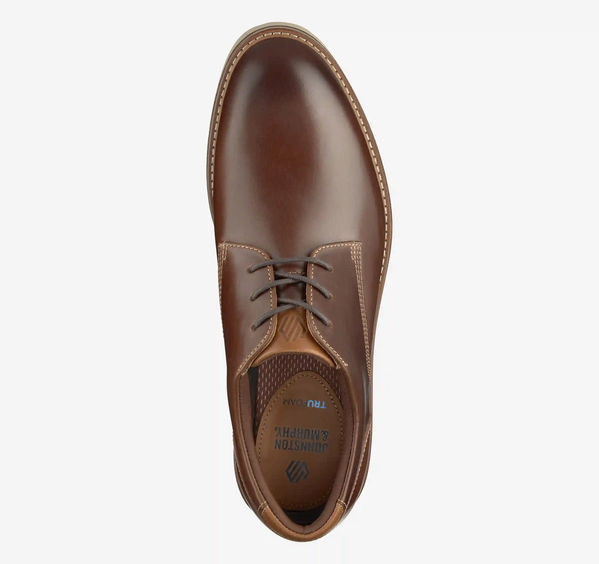 Tyson Plain Toe - Mahogany Full-Grain Leather