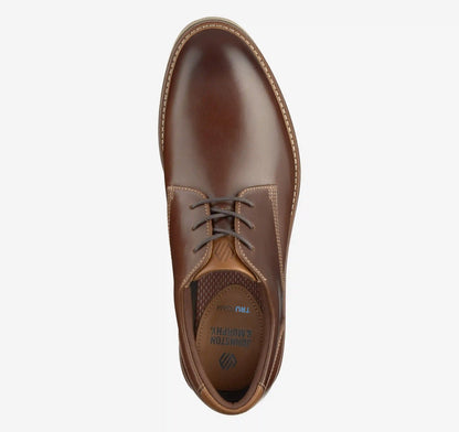 Tyson Plain Toe - Mahogany Full-Grain Leather