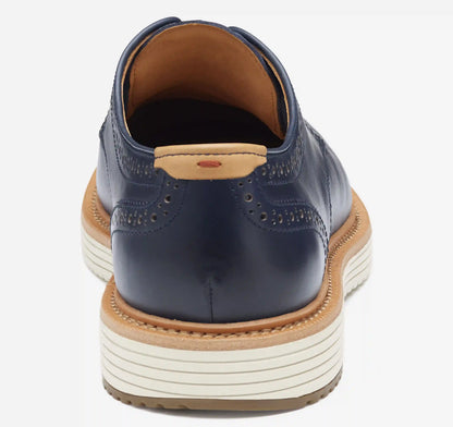 Upton 175th Anniversary Plain Toe - Navy Oiled American Full Grain