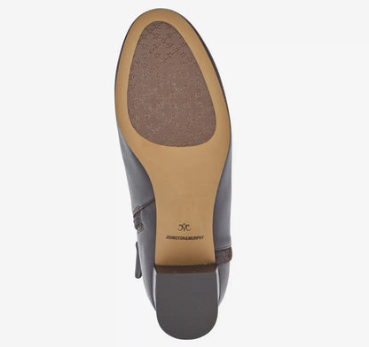 Sienna Belted Bootie - Dark Brown Nappa Leather