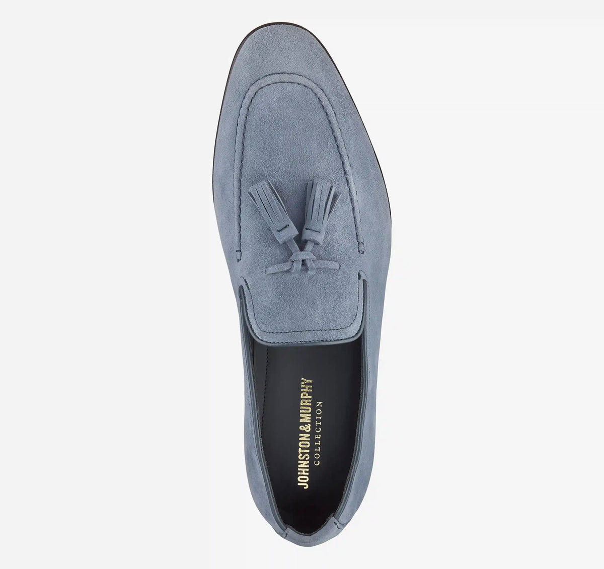Taylor Tassel Loafer - Denim Italian Suede