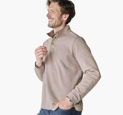 Westcott Quarter-Snap Pullover - Tan