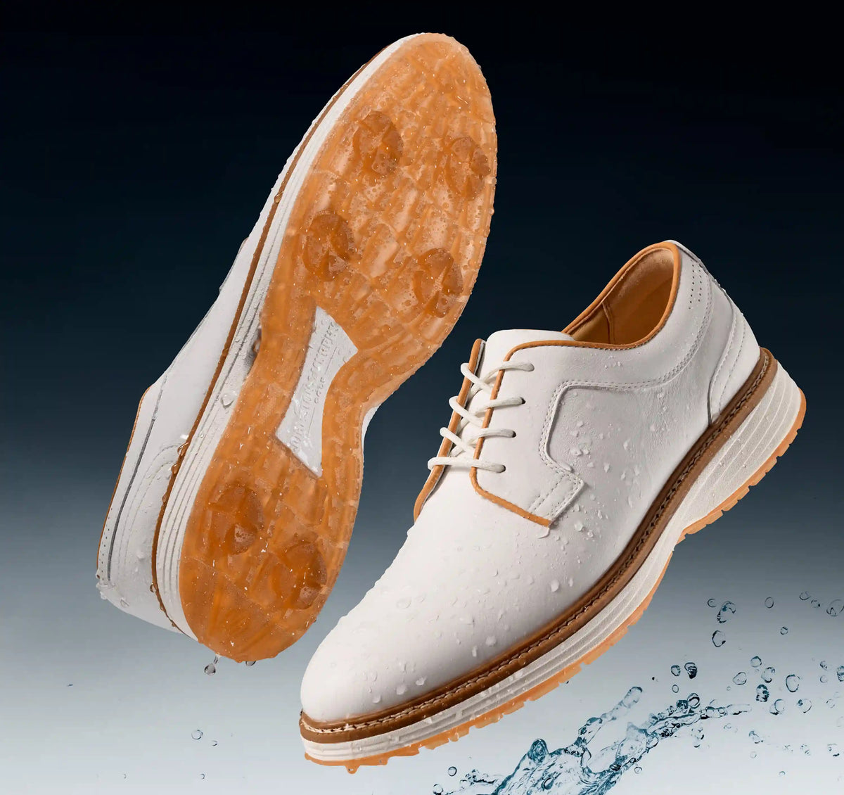 Upton GL1 Luxe Hybrid - White Waterproof Full Grain
