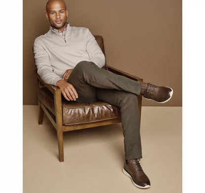 Essential Pocket Quarter-Zip - Stone