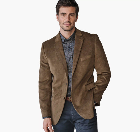 Jaden Blazer - Camel Plush