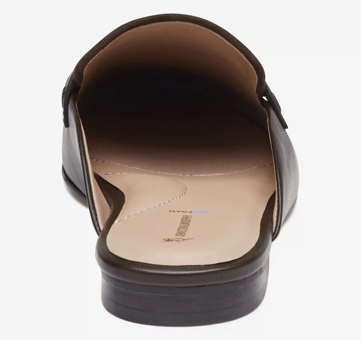 Isabel Penny Mule - Chocolate Glove Leather/Kid Suede
