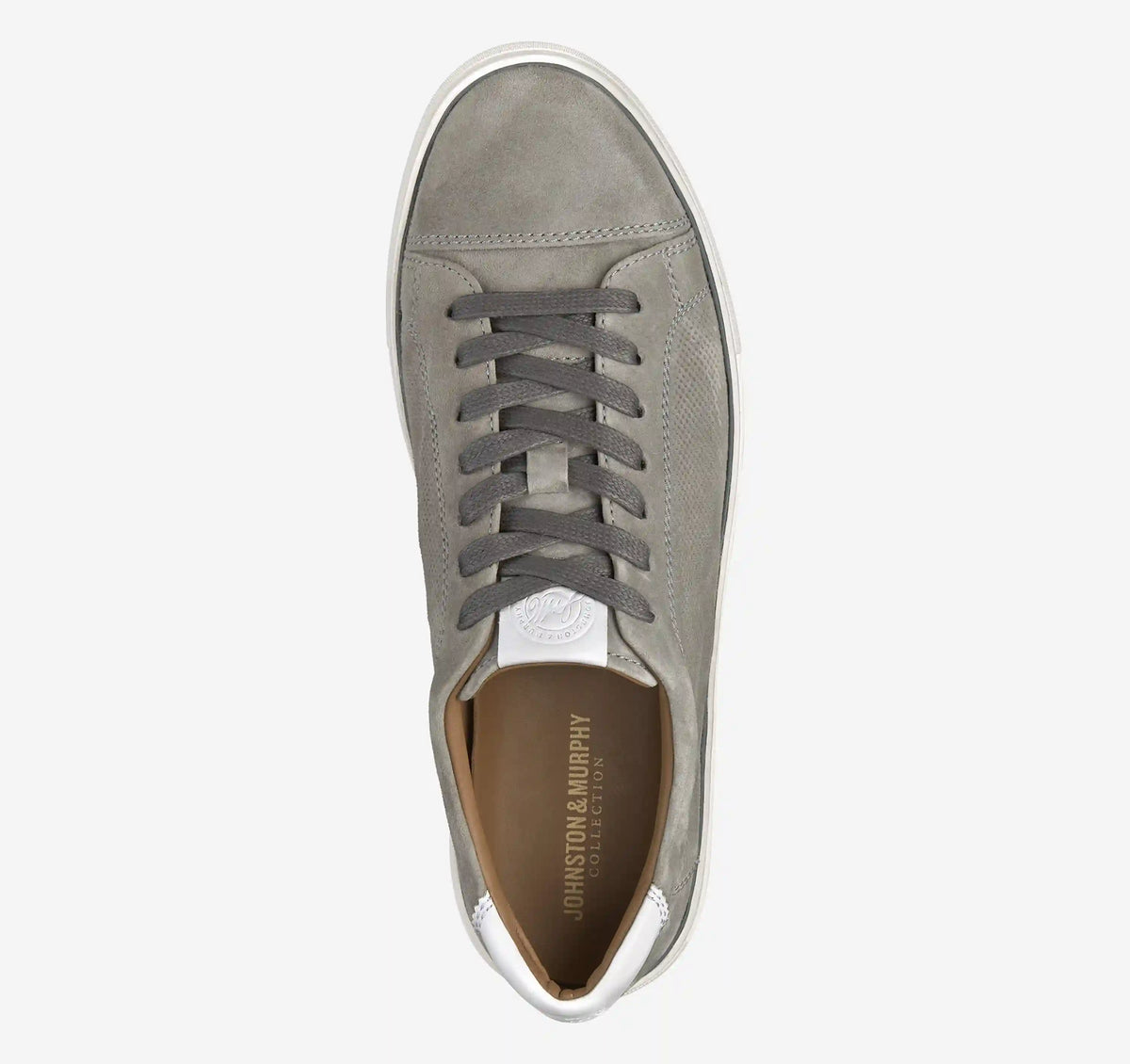 Luther Perfed Lace-to-Toe - Gray Italian Suede