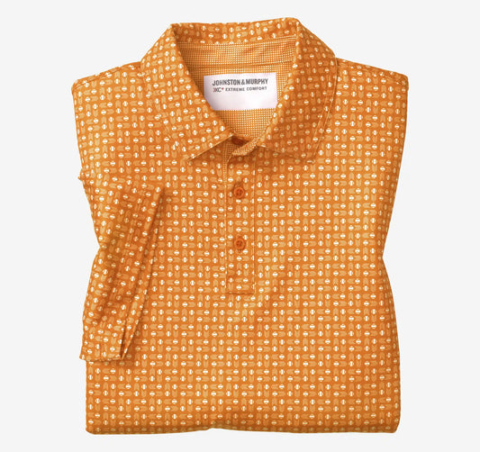 Game Day XC+™ Baseball Print Polo - Orange