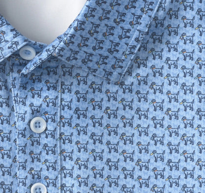 XC+™ Ace Performance Polo - Blue Retriever