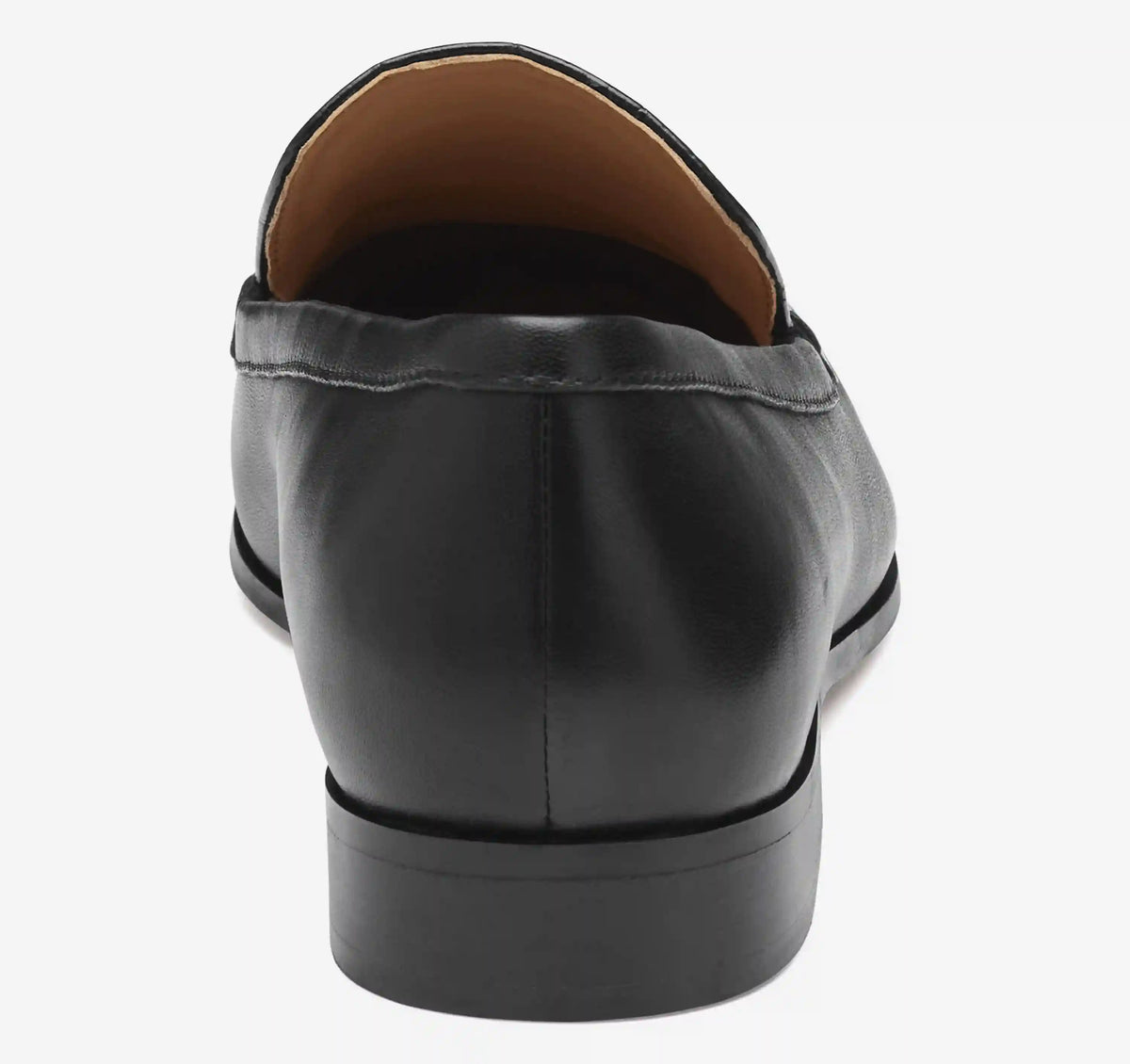 Ali Bit Loafer - Black Glove Leather/Croc-Embossed Calfskin