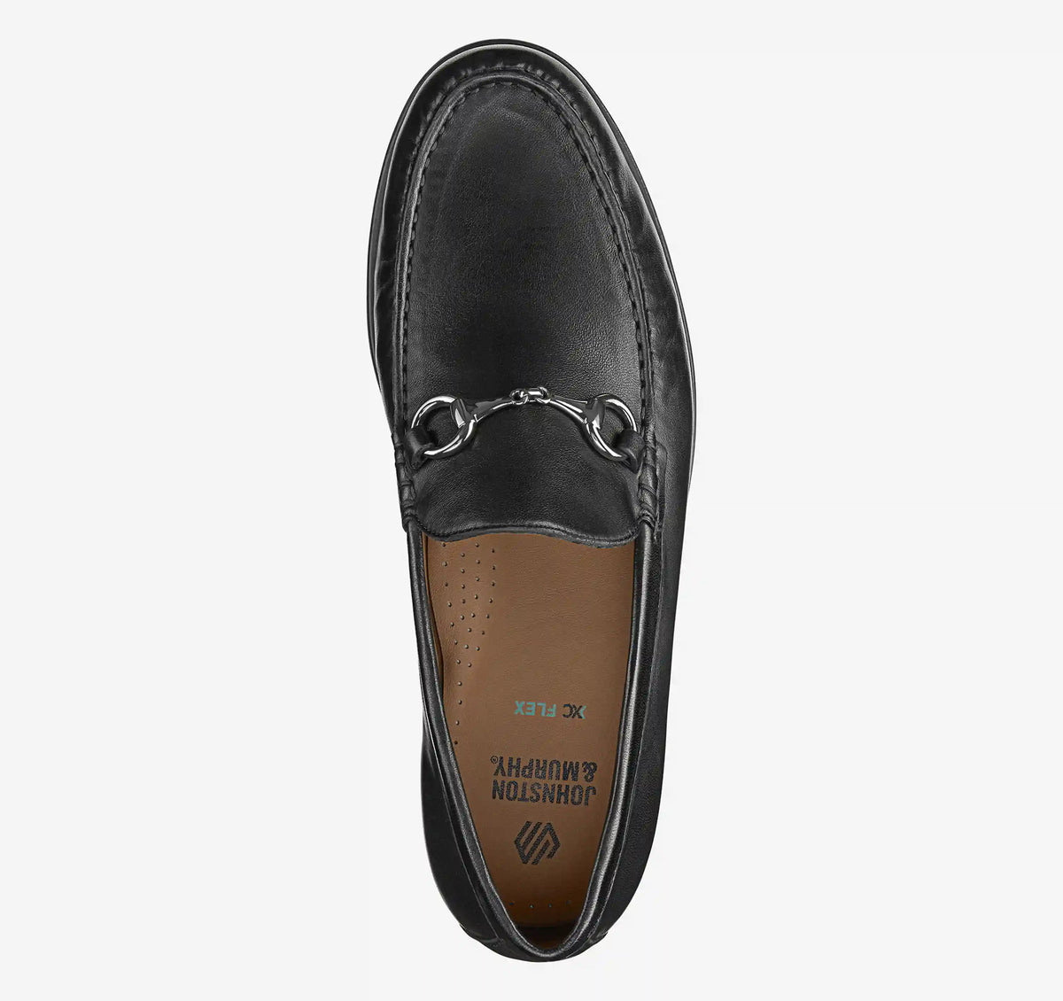 Harrison Bit Loafer - Black Glove Leather