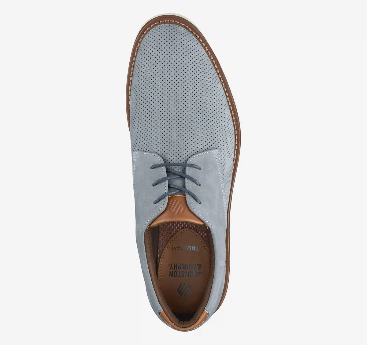 Tyson Perfed Plain Toe - Denim Nubuck