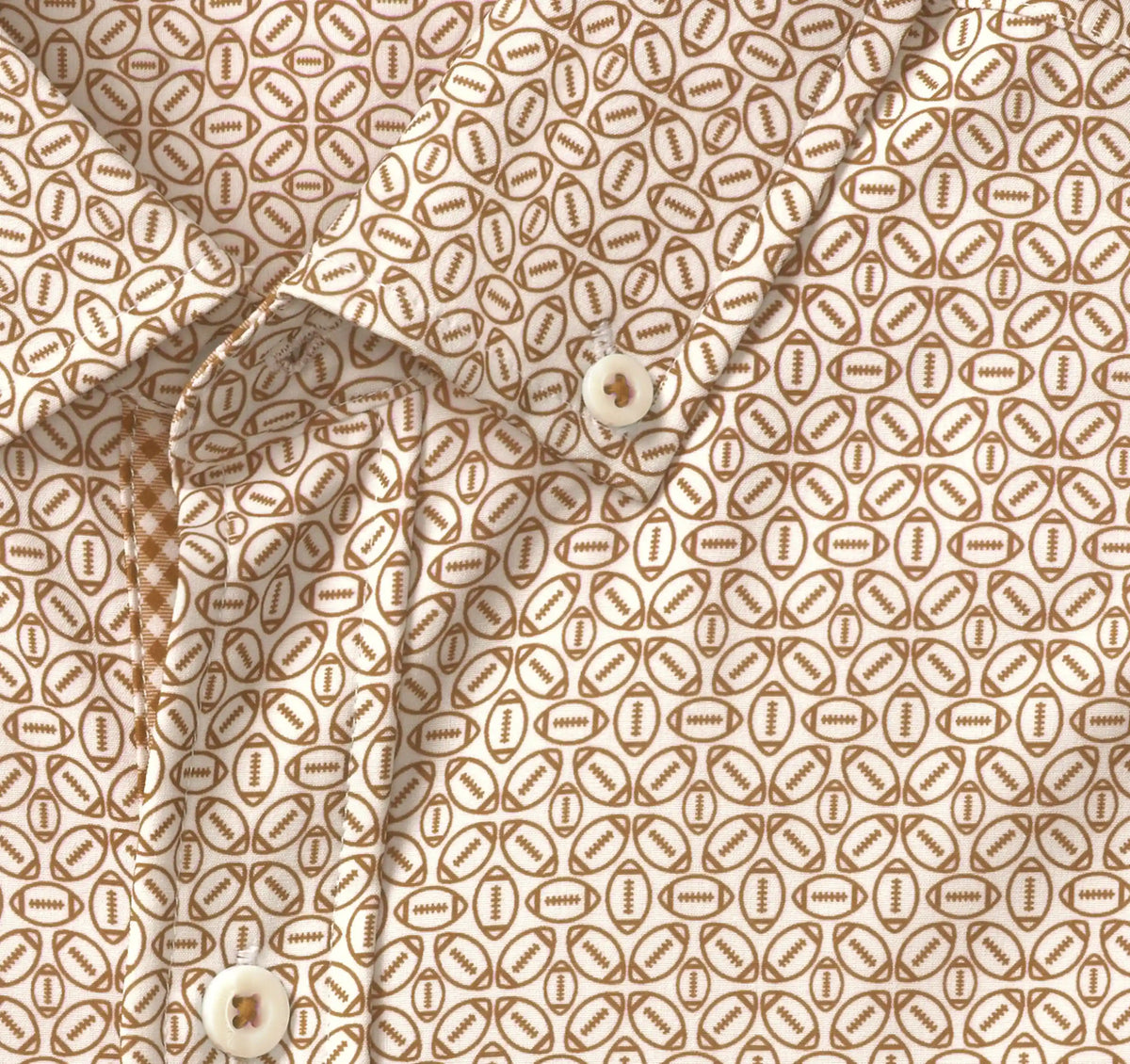 Game Day XC+™ Long-Sleeve Football Print Shirt - Rust