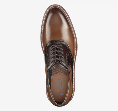Upton Saddle - Tan/Mahogany Full Grain