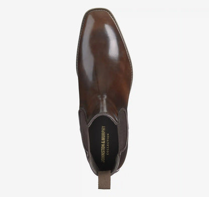 Arrister Chelsea Boot - Mahogany Italian Full-Grain Leather
