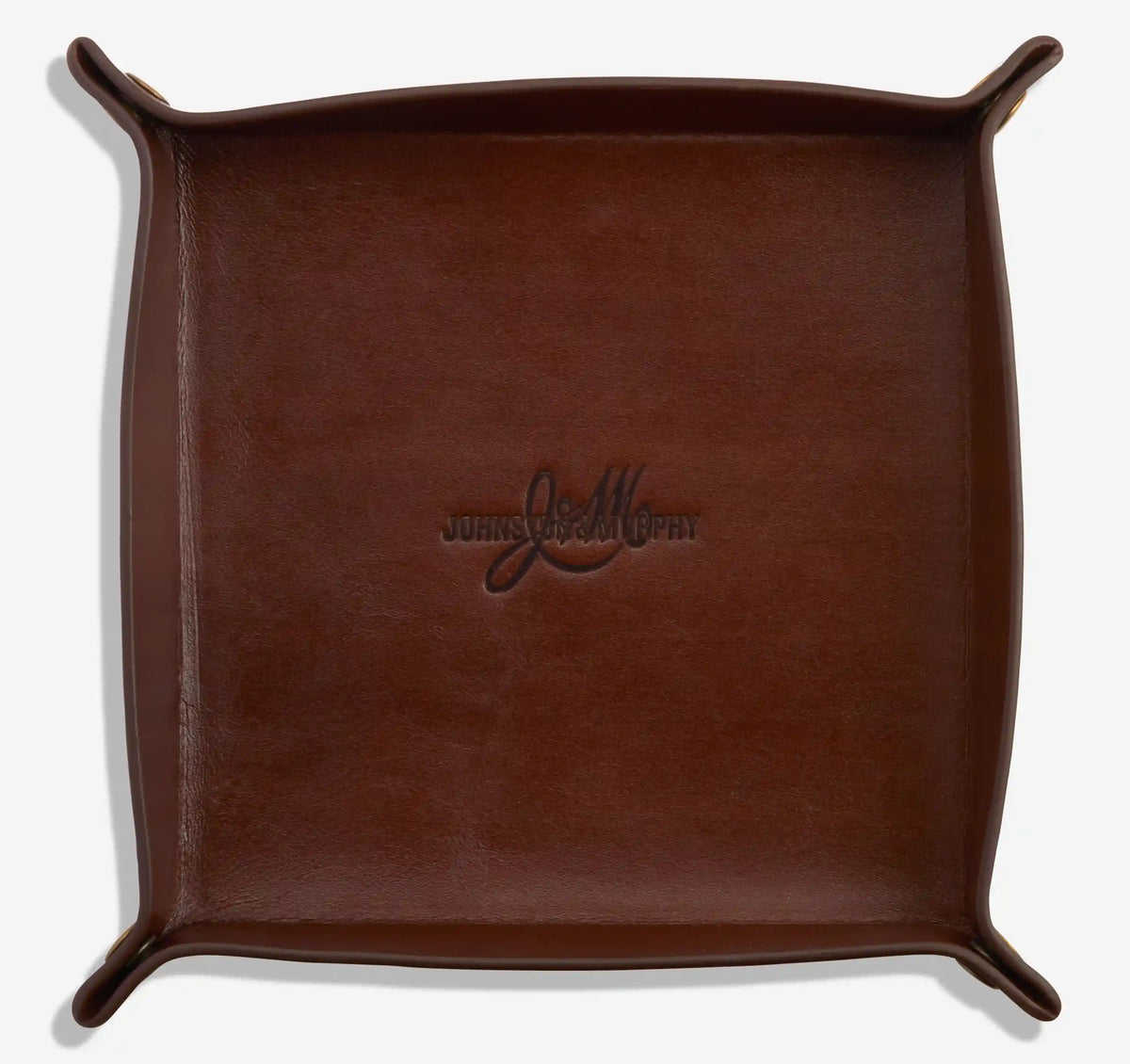 Whitmore Hand-Painted Valet Tray - Brown