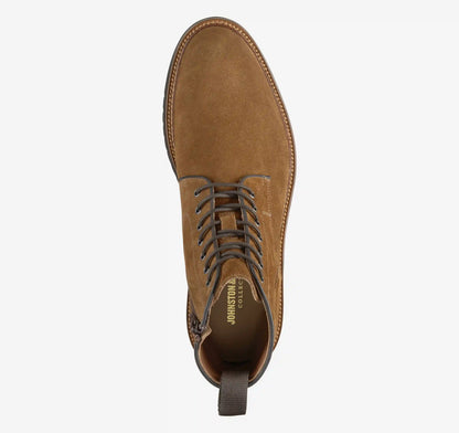 Hartford Plain Toe Boot - Snuff Italian Suede