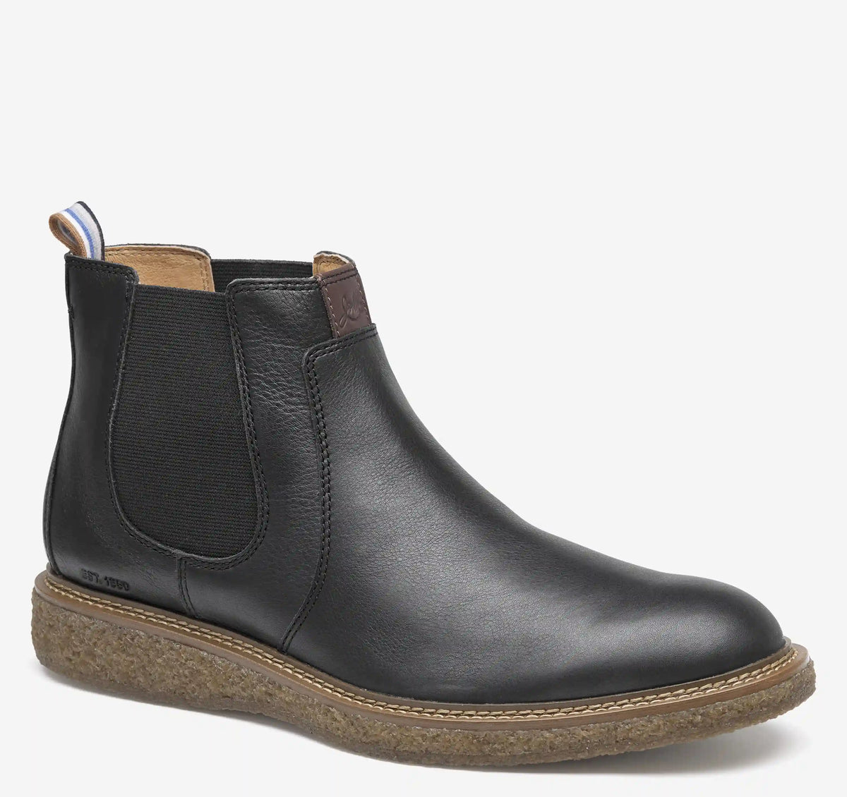 Clint Chelsea Boot - Black Full-Grain Leather