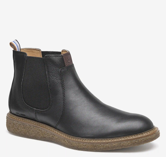 Clint Chelsea Boot - Black Full-Grain Leather