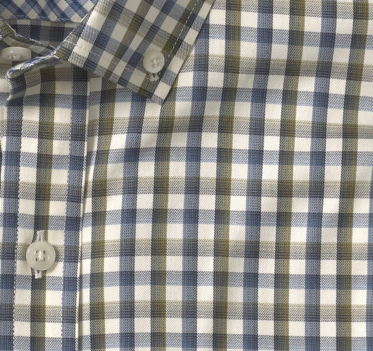 XC4® Sport Long-Sleeve Shirt - Olive Tattersall
