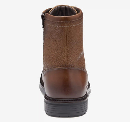 Latham Plain Toe Boot - Tan European Calfskin