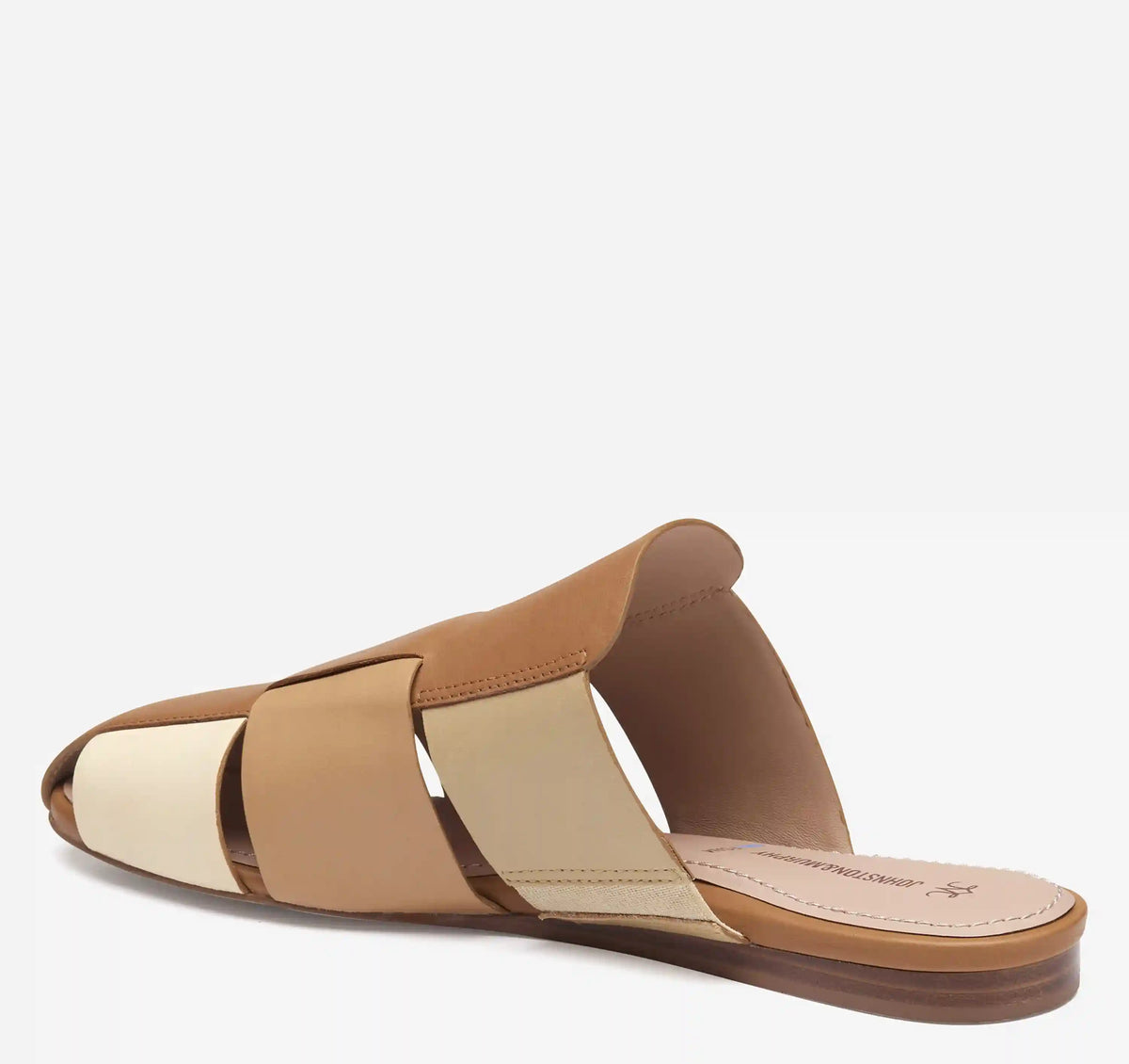 Claire Fisherman Mule - Tan Multi Nappa Leather